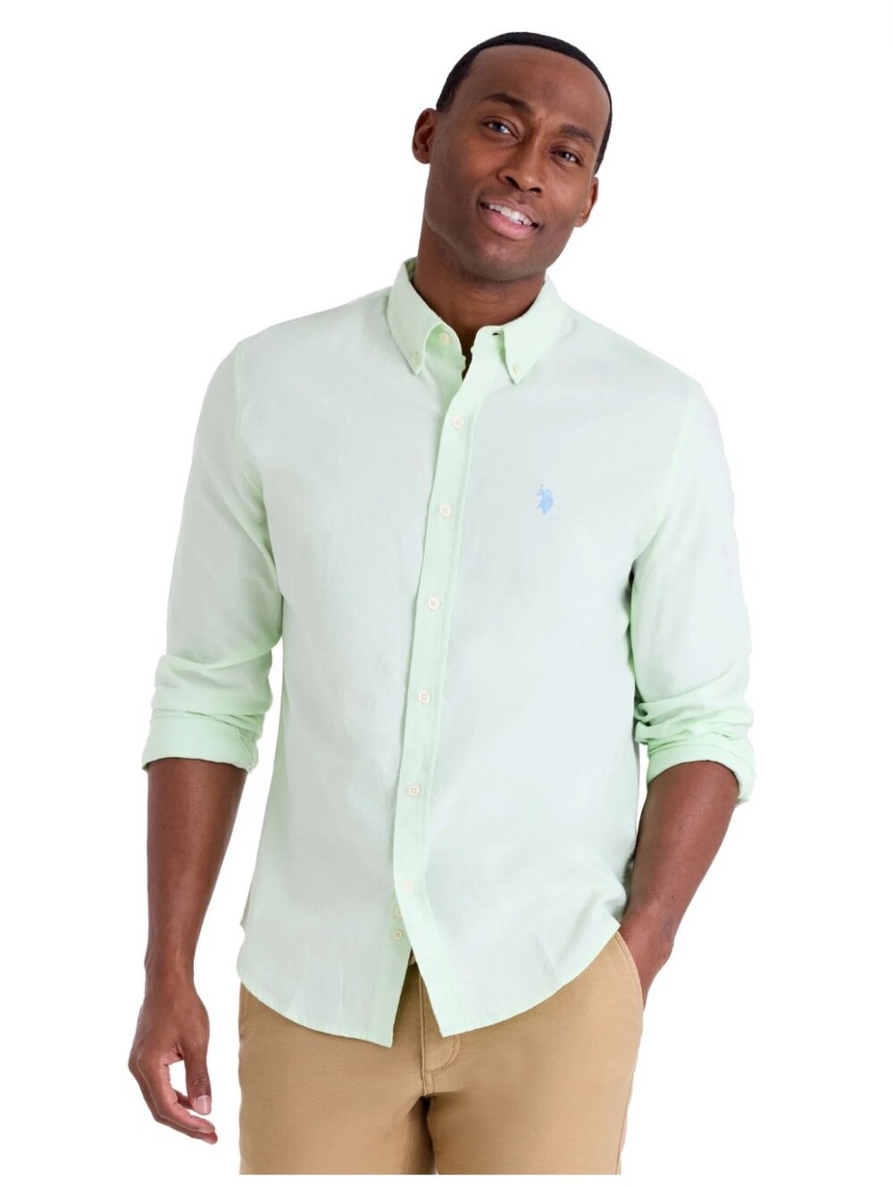 U.S. Polo Assn. Men's Oxford Woven Shirt